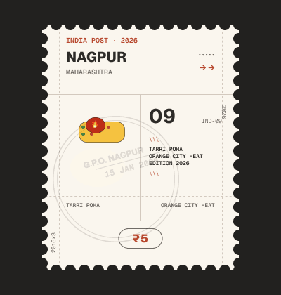 Nagpur commemorative stamp