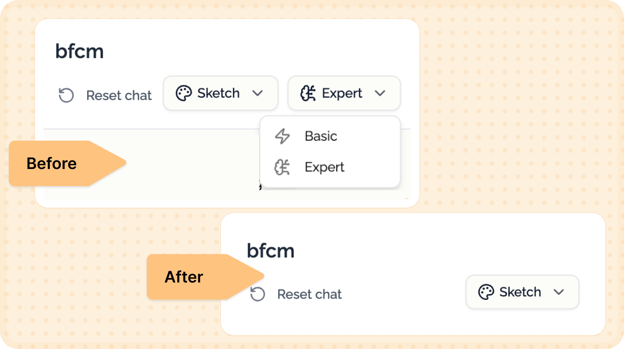 Premium generation screen