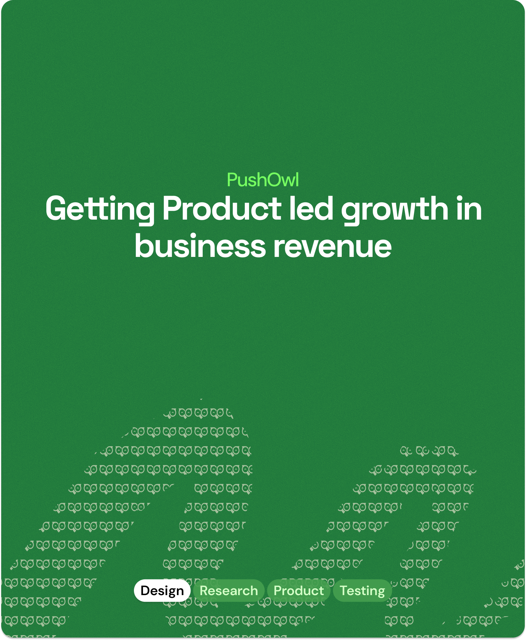 PushOwl - Getting Product led growth in business revenue